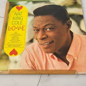 Nat King Cole LOVE Vinyl Record
